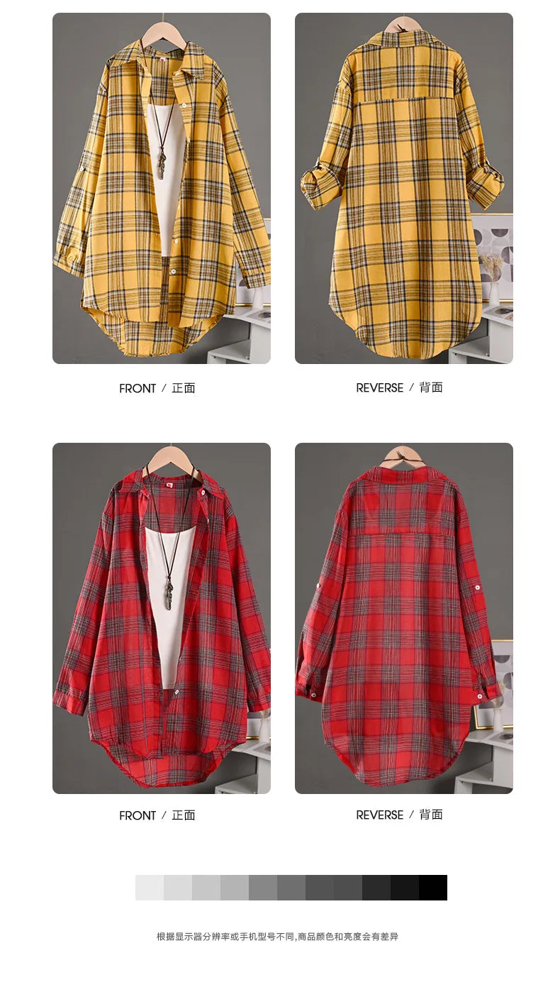 Linen Blouses Woman Women&