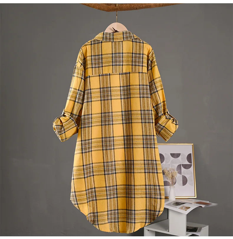 Linen Blouses Woman Women&
