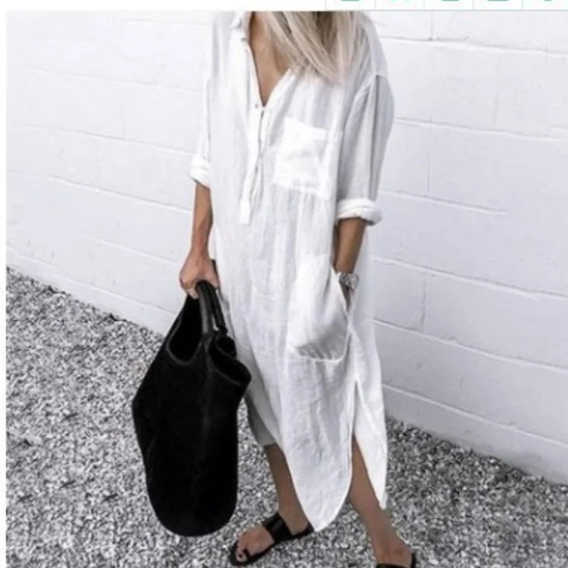 Cotton and linen women&