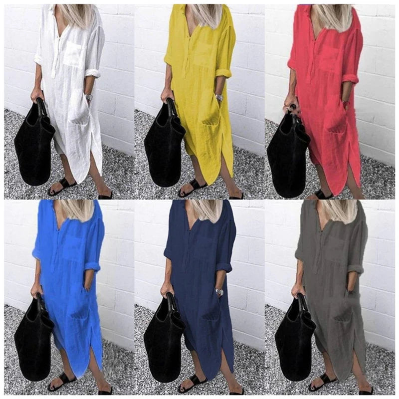 Cotton and linen women&
