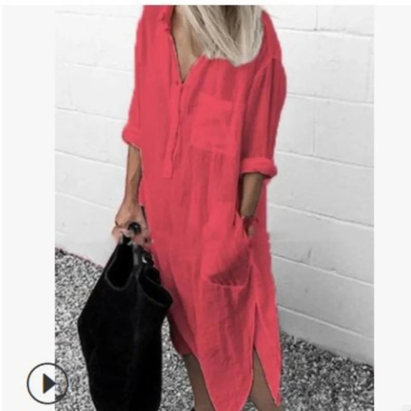 Cotton and linen women&