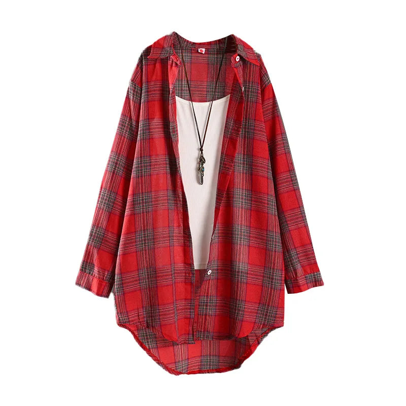 Linen Blouses Woman Women&