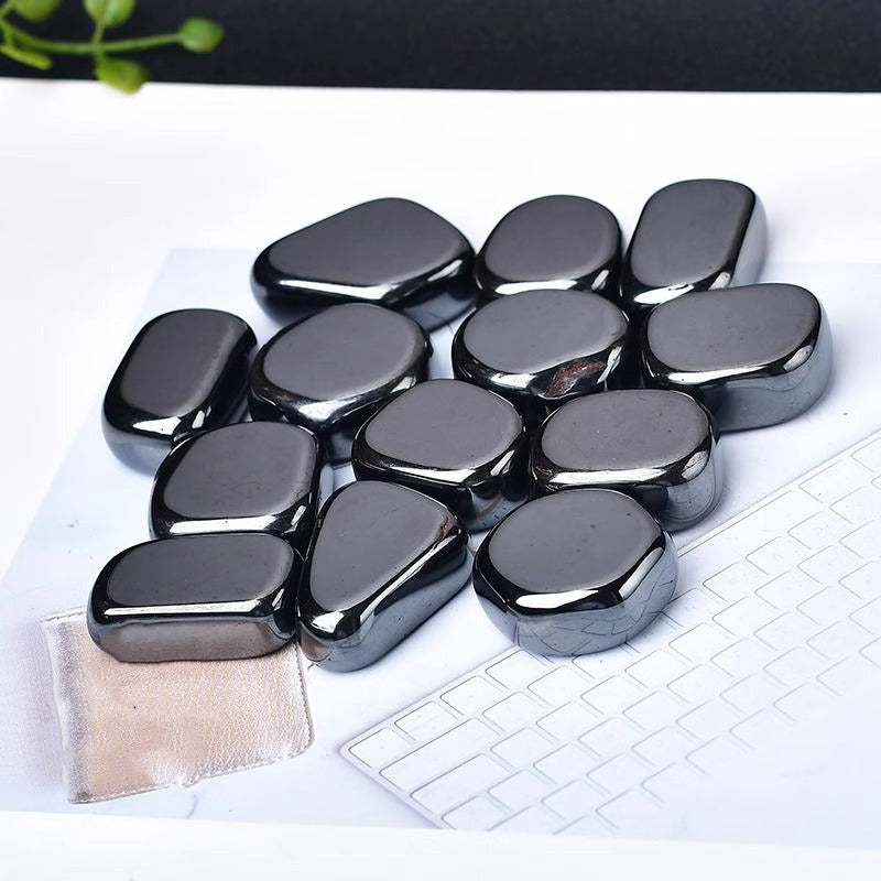 Ziahme Natural Brazilian Hematite Raw Stone Ornaments