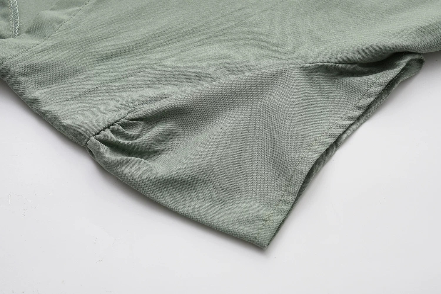 2024 New Popular Eleven Color Eight Size Solid Short Sleeve V-Neck Dress