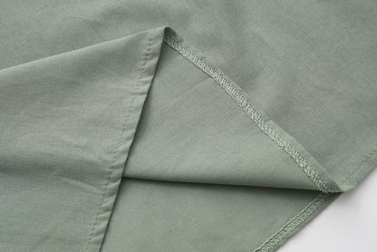 2024 New Popular Eleven Color Eight Size Solid Short Sleeve V-Neck Dress