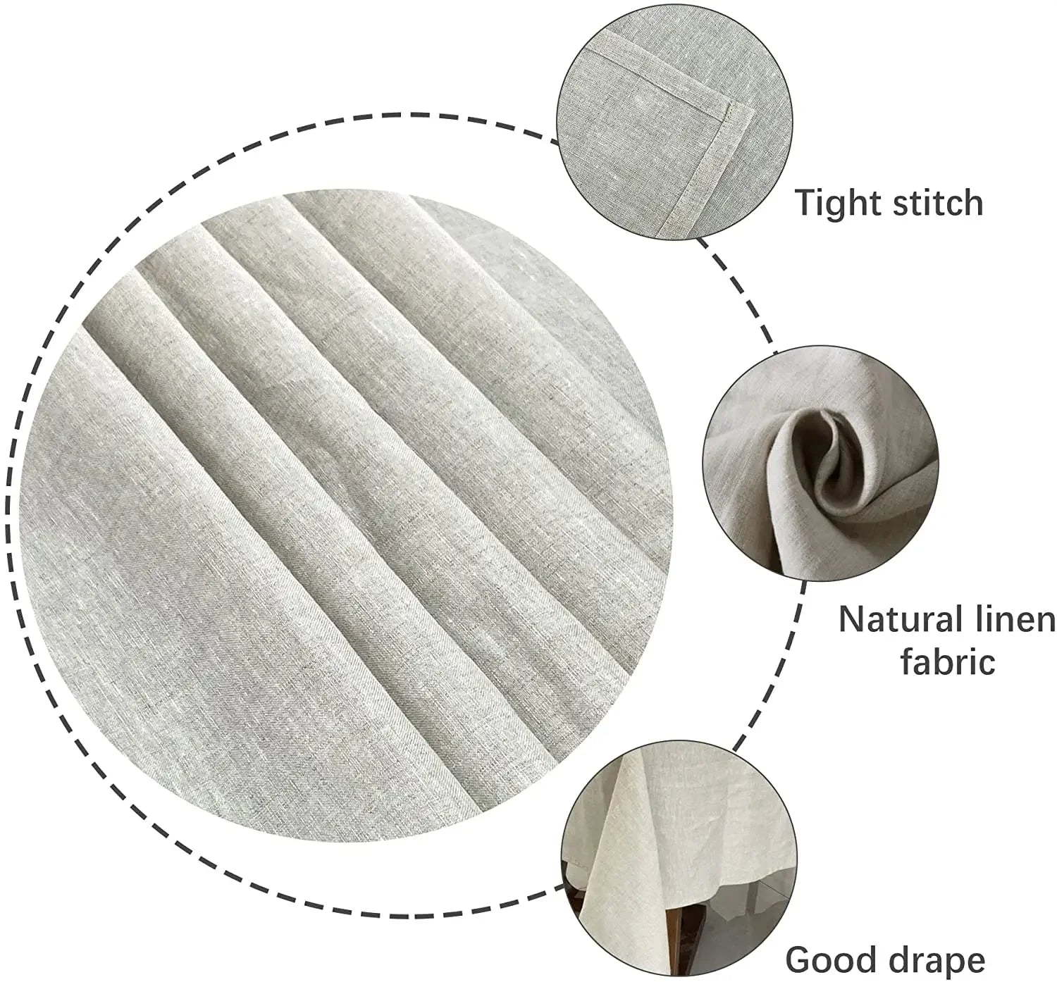 Ziahme Pure Linen Table Cloth