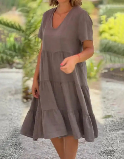 Cotton Linen Casual Women&