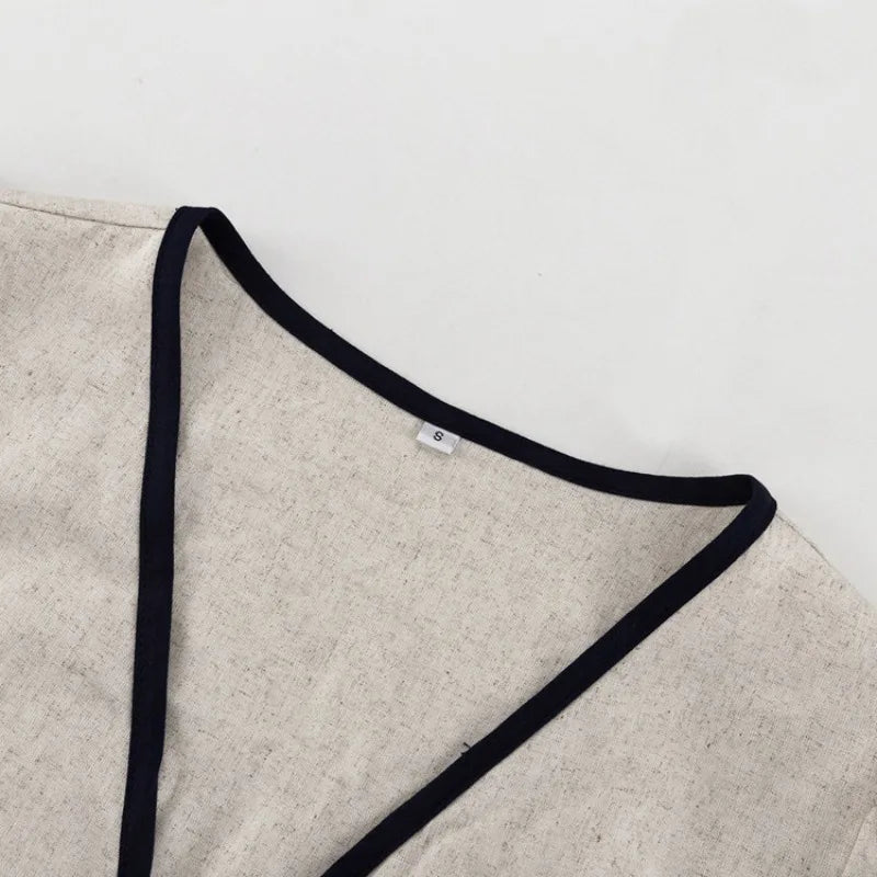 Linen Bohemian Dress 2026