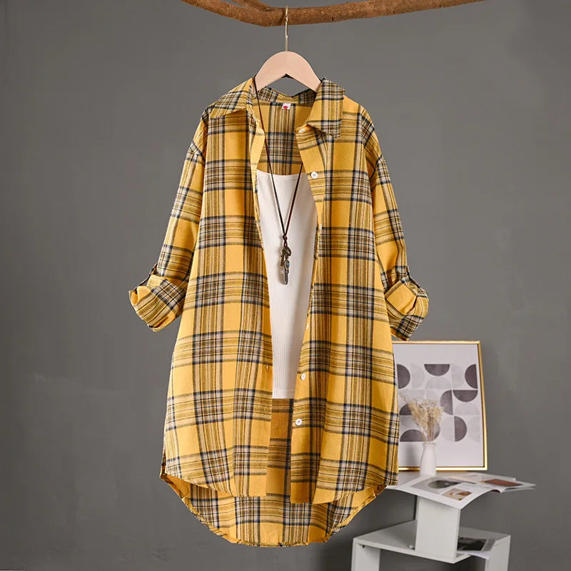 Linen Blouses Woman Women&