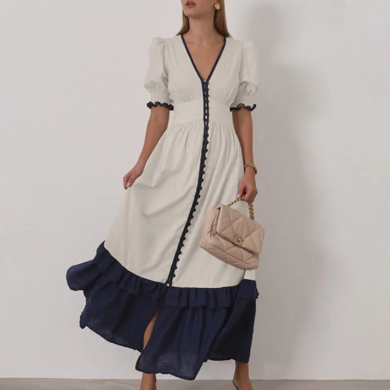 Linen Bohemian Dress 2026