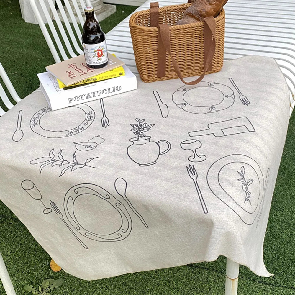 Ziahme Linen Table Cloth