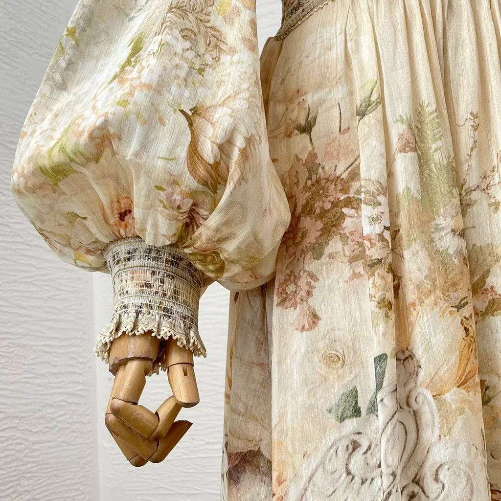 Linen Silk 2026 Gala Attractive Dress