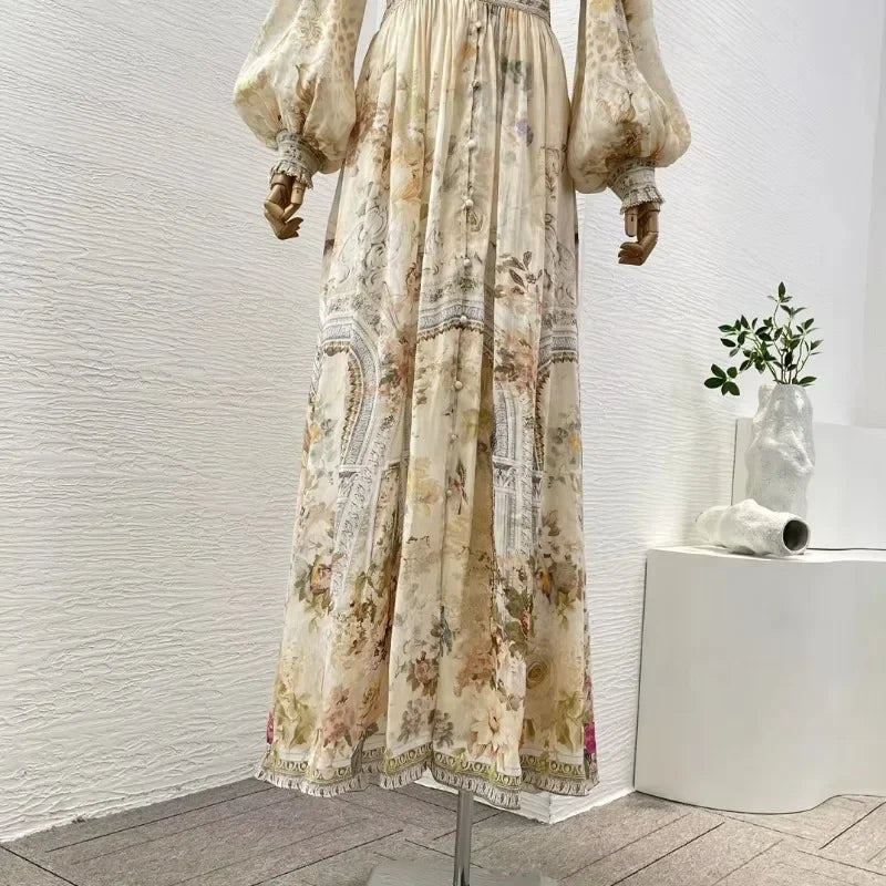 Linen Silk 2026 Gala Attractive Dress