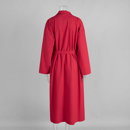 Cotton and Linen Dress Women&