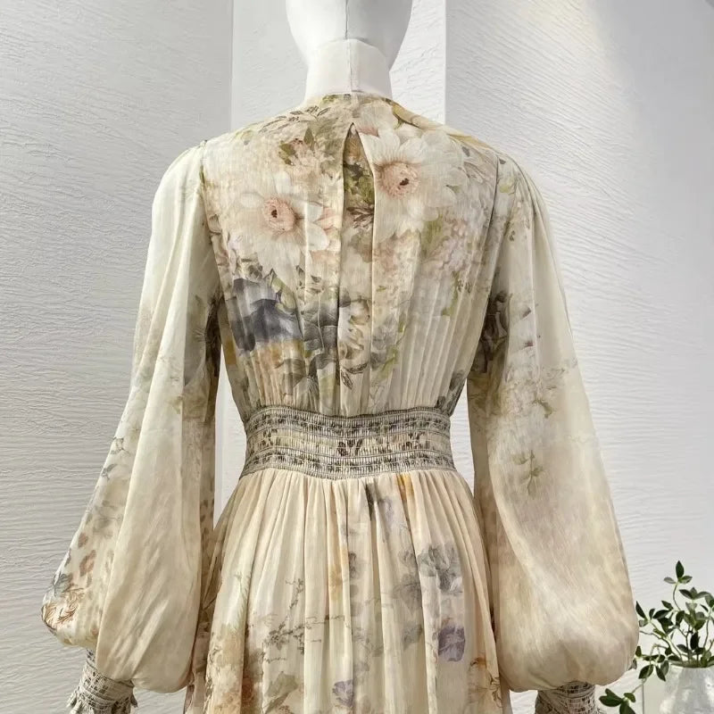 Linen Silk 2026 Gala Attractive Dress
