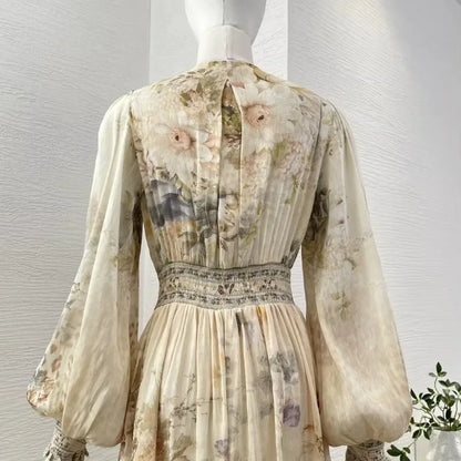 Linen Silk 2026 Gala Attractive Dress