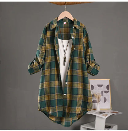 Linen Blouses Woman Women&