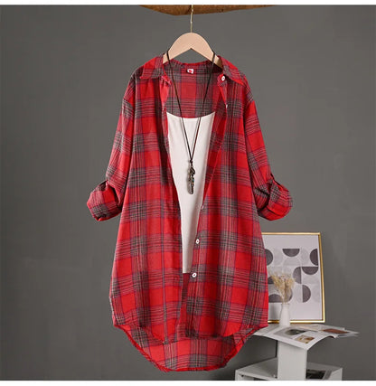Linen Blouses Woman Women&
