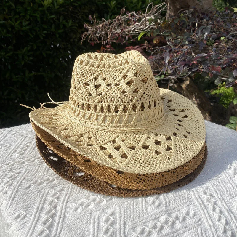 Cow girl/boy hat in straw