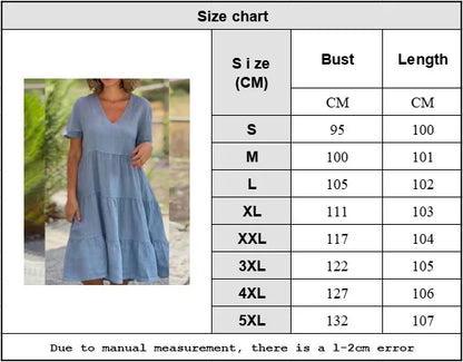 Cotton Linen Casual Women&