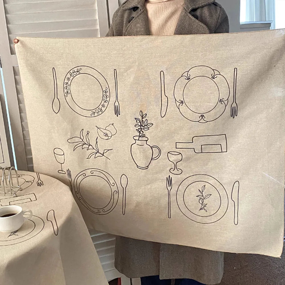 Ziahme Linen Table Cloth