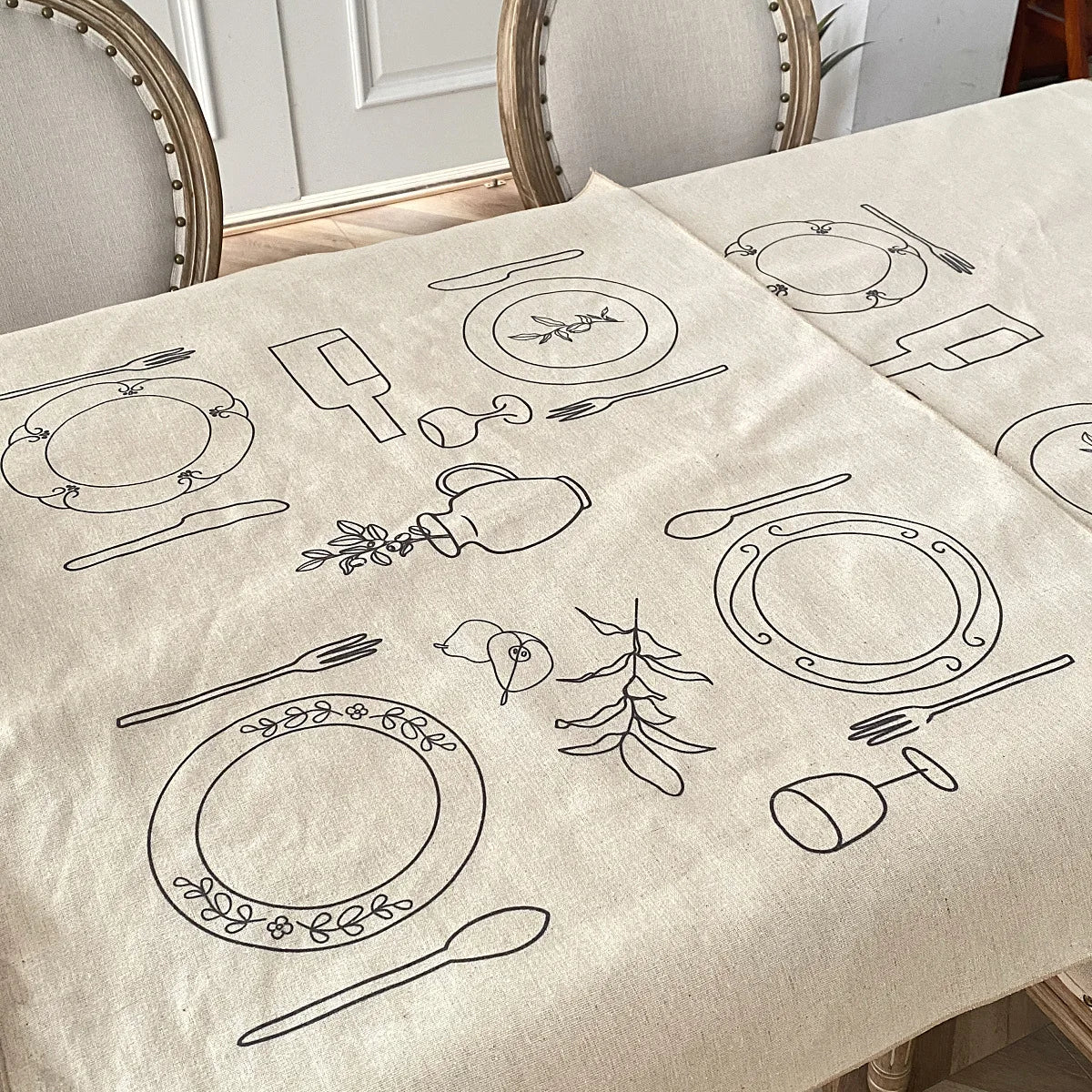 Ziahme Linen Table Cloth