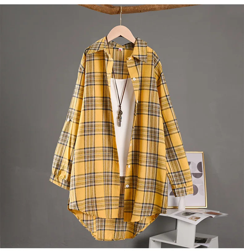 Linen Blouses Woman Women&