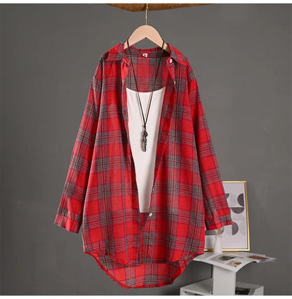 Linen Blouses Woman Women&