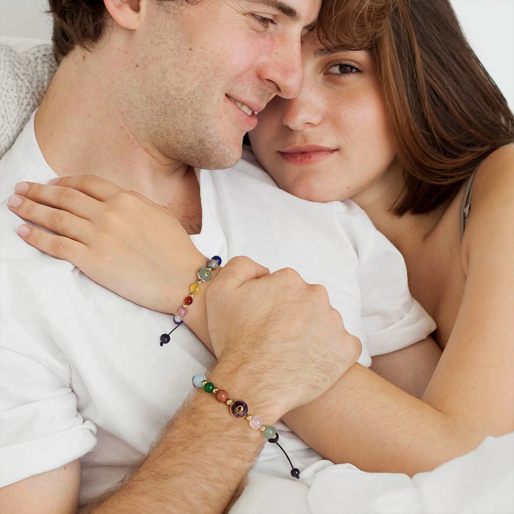 Ziahme Zodiac Signs Natural Stone Bracelets