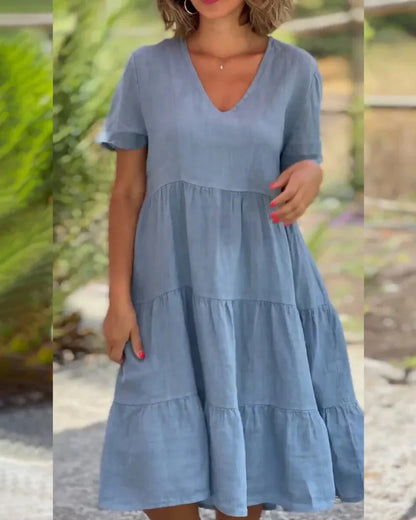 Cotton Linen Casual Women&