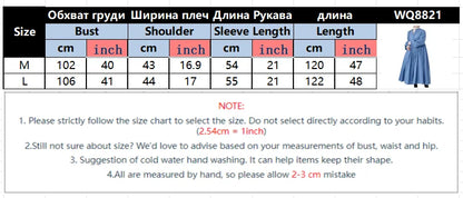 Cotton Linen Loose Dresses For Women Solid Korean version Long Sleeve Pleated Big Swing Robe Autumn Vintage Casual Clothes