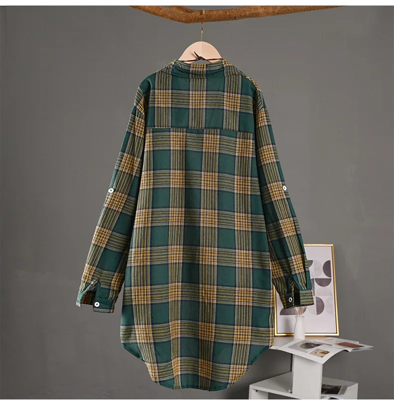 Linen Blouses Woman Women&