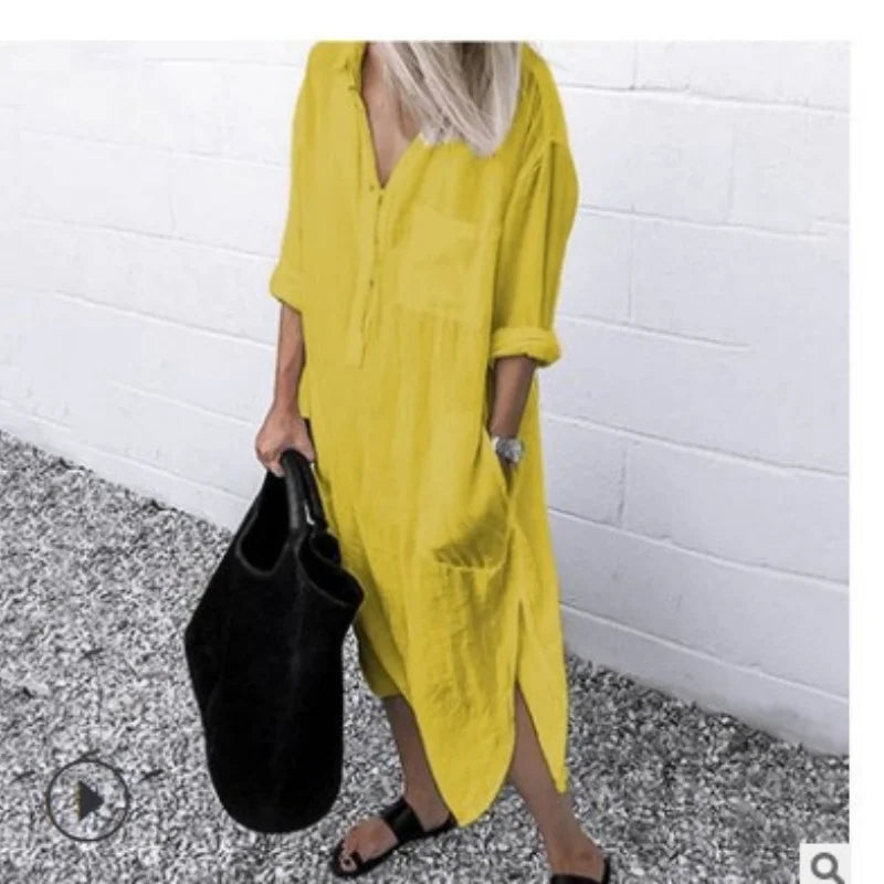 Cotton and linen women&
