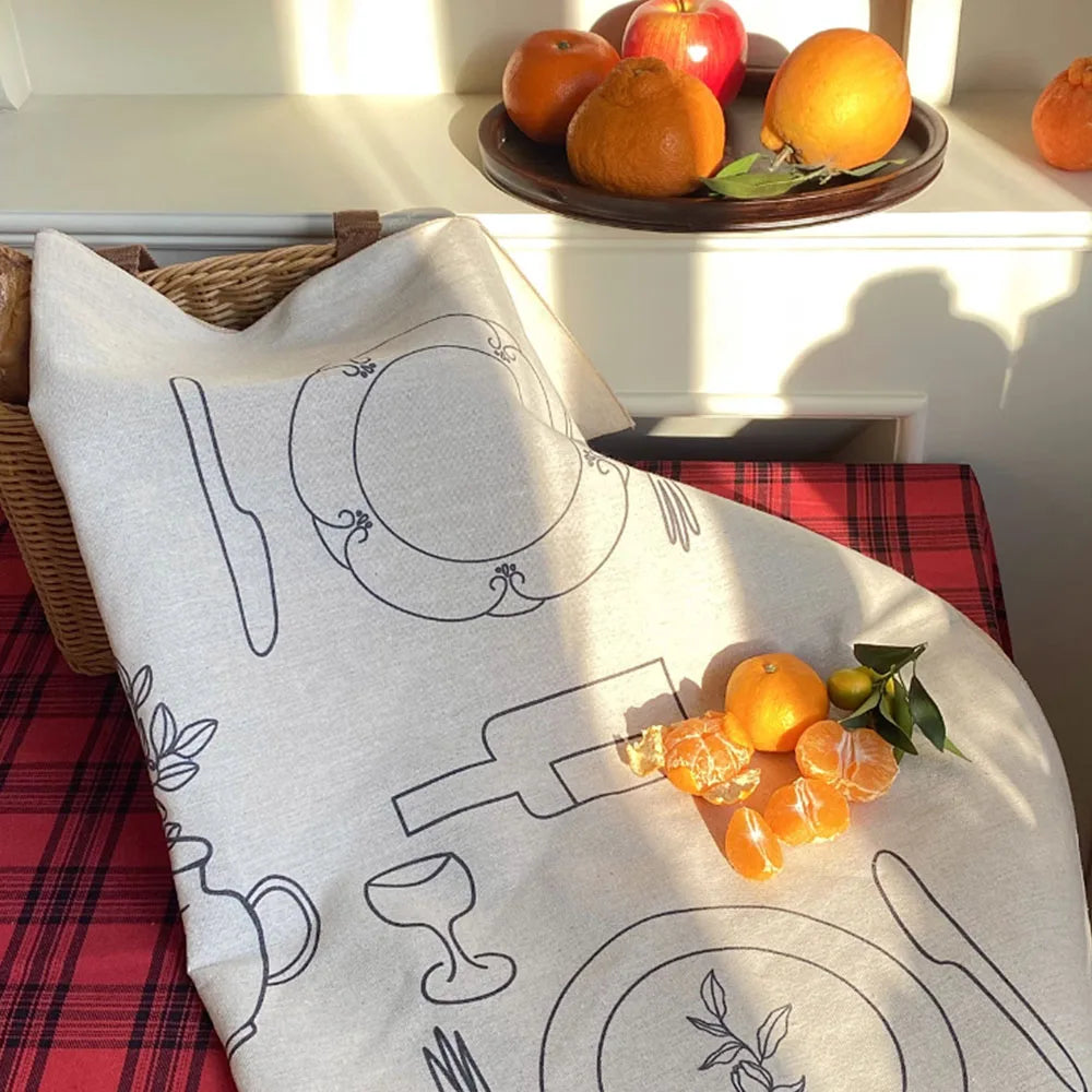 Ziahme Linen Table Cloth