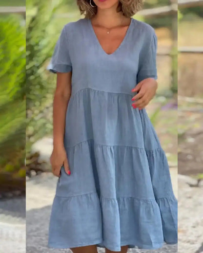 Cotton Linen Casual Women&