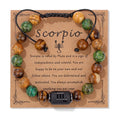 Ziahme Zodiac Signs Natural Stone Bracelets