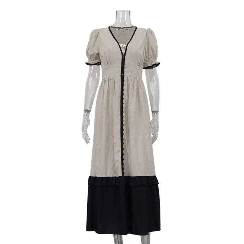 Linen Bohemian Dress 2026