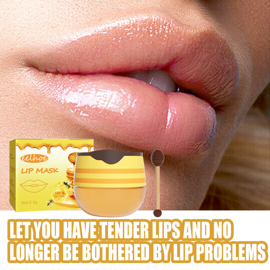 Bee Honey Lip Mask, Exfoliating Lip Care