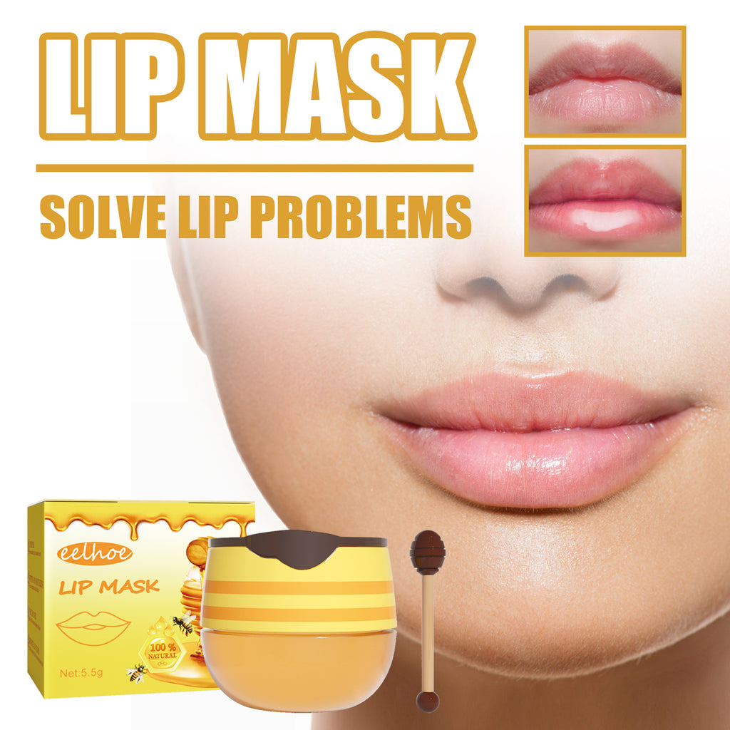 Bee Honey Lip Mask, Exfoliating Lip Care